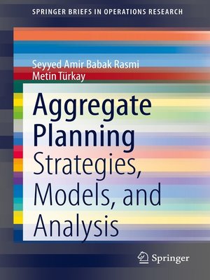 cover image of Aggregate Planning